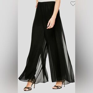 ALEX EVENINGS CHIFFON SLACKS
SIZE P/P